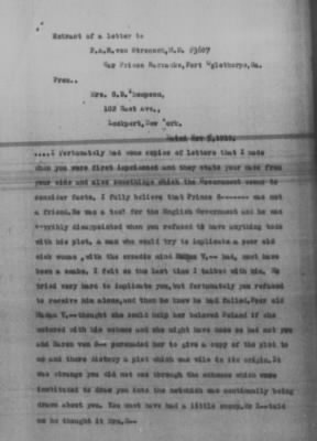 Old German Files, 1909-21 > Dr. Frederick A. R. von Strensch (#8000-34682)
