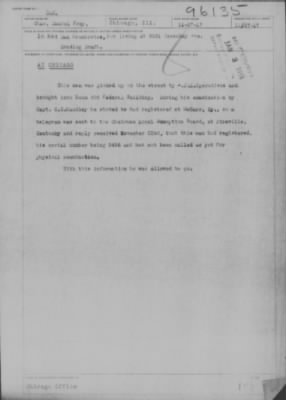 Old German Files, 1909-21 > Evading Draft (#96135)