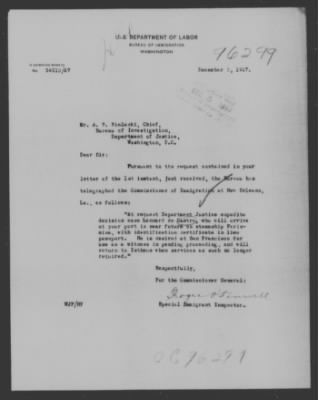 Old German Files, 1909-21 > Leonard de Castro (#8000-96299)