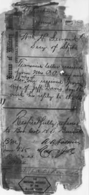 Letters Received and Statements of Evidence Collected by the Military Commission, pages 54-69