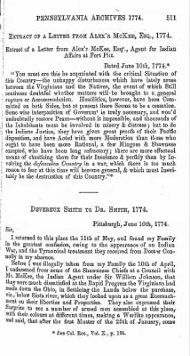 Volume IV > Pennsylvania Archives 1774
