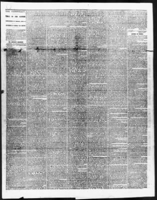 Issues of the Daily National Intelligencer, May 16-Jun 30, 1865 AND Miscellaneous Records Relating to the Court-Martial