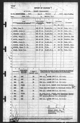 Report of Changes > 31-Jan-1941