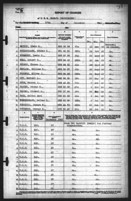 Report of Changes > 27-Dec-1942