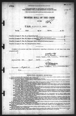 Muster Rolls > 31-Mar-1943