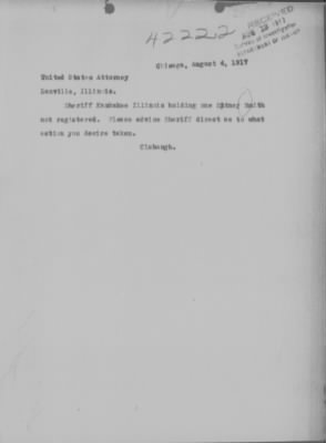 Old German Files, 1909-21 > Sydney Smith (#42222)