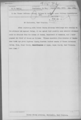 Old German Files, 1909-21 > Thomas Jefferson Farley (#41586)