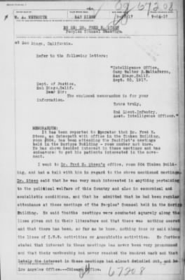Old German Files, 1909-21 > Dr. Fred N. Steen (#8000-67208)