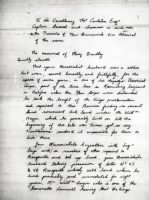 Mary Bradley petitionm 1787