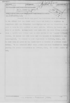 Old German Files, 1909-21 > Thomas C. Chase (#8000-61570)