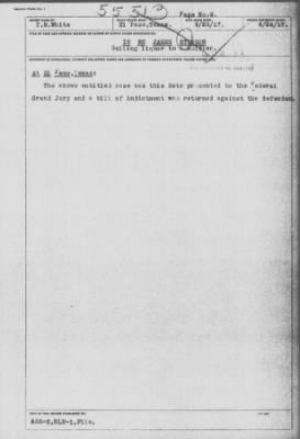 Old German Files, 1909-21 > James Stinson (#55513)
