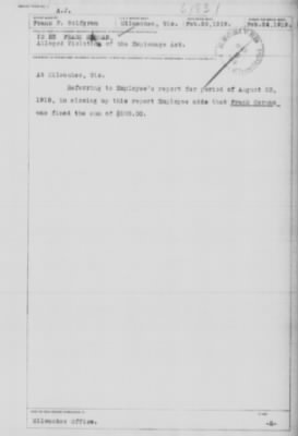 Old German Files, 1909-21 > Frank Herman (#61831)