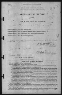 Muster Rolls > 30-Jun-1941