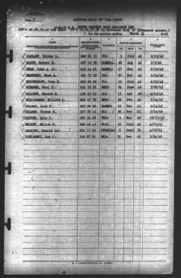 Muster Rolls > 31-Mar-1943