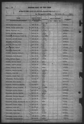 Muster Rolls > 30-Sep-1944