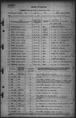 Thumbnail for Report of Changes > 31-Jul-1944