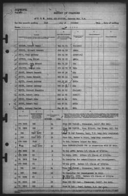 Thumbnail for Report of Changes > 31-Oct-1944