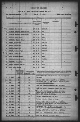 Report of Changes > 30-Nov-1944