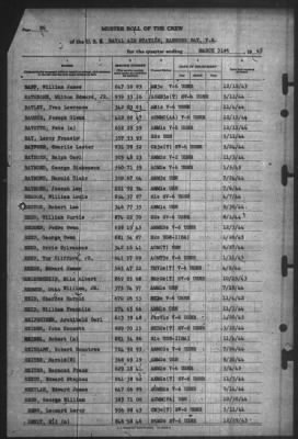 Muster Rolls > 31-Mar-1945