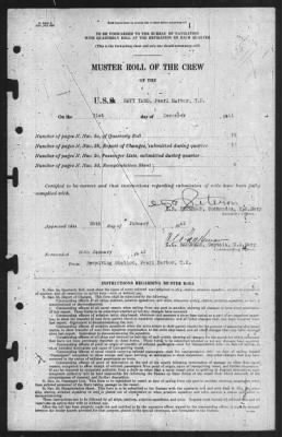 Muster Rolls > 31-Dec-1941