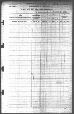 Muster Rolls > 31-Dec-1941