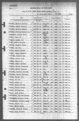 Muster Rolls > 30-Jun-1944