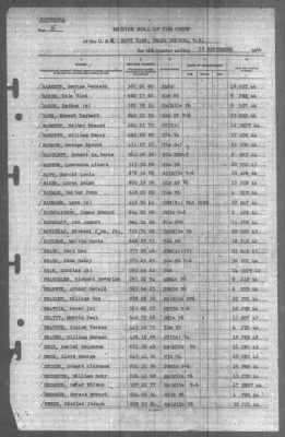 Muster Rolls > 30-Sep-1944