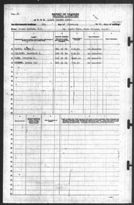 Report of Changes > 8-Feb-1941