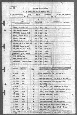 Thumbnail for Report of Changes > 30-Nov-1944