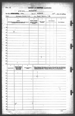 Thumbnail for Report of Changes > 25-Nov-1942