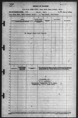 Report of Changes > 4-Apr-1939