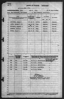 Report of Changes > 16-Jul-1939