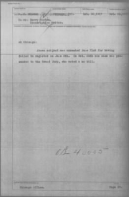 Old German Files, 1909-21 > Harry Wiedom (#8000-40005)