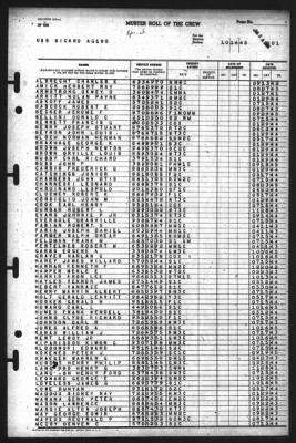 Muster Rolls > 16-Oct-1945