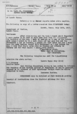 Old German Files, 1909-21 > Paul William Hirschberg (#8000-29225)