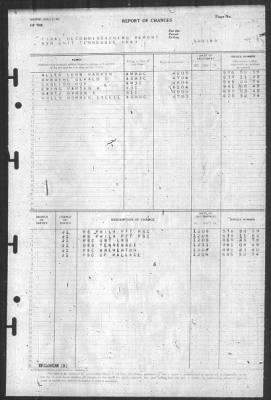 Report of Changes > 11-Dec-1945