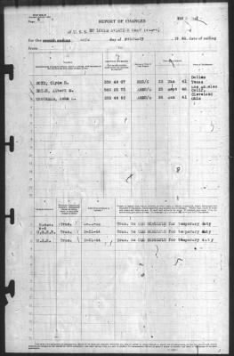 Report of Changes > 25-Feb-1944