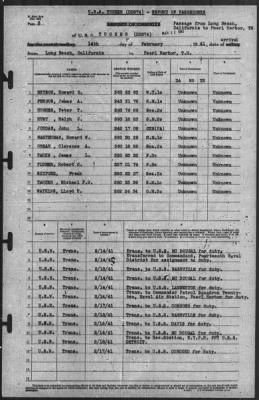 Report of Changes > 14-Feb-1941