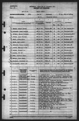Report of Changes > 29-Sep-1944