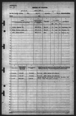 Report of Changes > 30-Sep-1944