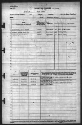 Report of Changes > 26-Nov-1944