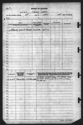 Report of Changes > 29-Apr-1945