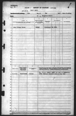 Report of Changes > 24-May-1945