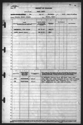 Report of Changes > 5-Sep-1945