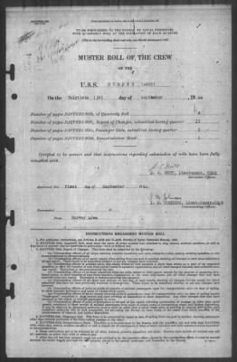 Muster Rolls > 30-Sep-1944