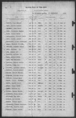 Muster Rolls > 30-Sep-1944