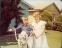 Diane and Robbie Bell with dog Buffy.jpg