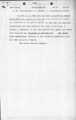 Old German Files, 1909-21 > E. G. Brown (#8000-40841)