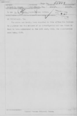 Old German Files, 1909-21 > W. C. Huston (#45837)
