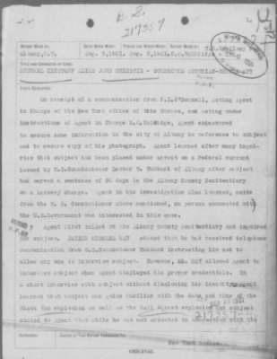 Bureau Section Files, 1909-21 > Michael Kristoff (#217357)